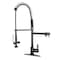 Gourmetier LS8500CTL Continental Single-Handle Pre-Rinse Kitchen Faucet, Matte Blk LS8500CTL - alternate 1